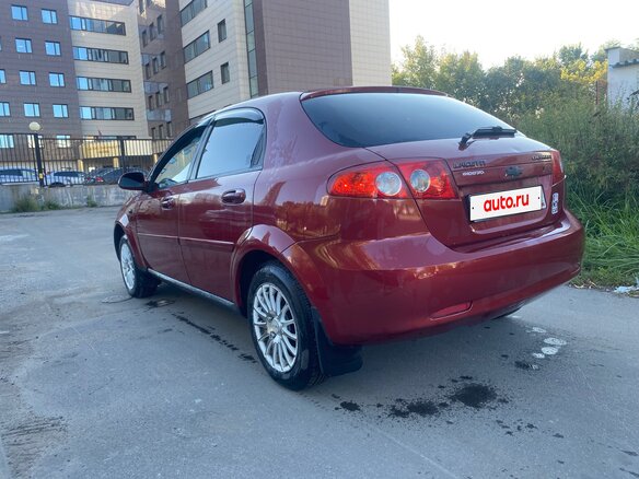 2006 Chevrolet Lacetti I, красный, 350000 рублей - вид 5