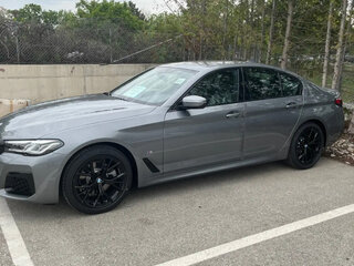 2023 BMW 5 серии 518d VII (G30/G31/G38) Рестайлинг, серый, 3650000 рублей, вид 3
