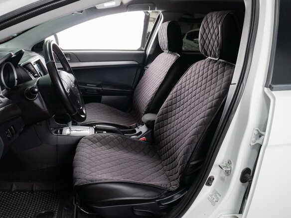 2014 Mitsubishi Lancer X Рестайлинг, белый, 1040000 рублей - вид 9