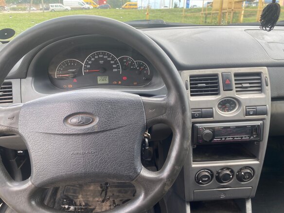 2008 Lada (ВАЗ) Priora I, зелёный, 350000 рублей - вид 4