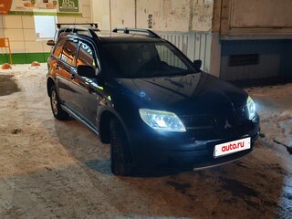 2008 Mitsubishi Outlander I, чёрный, 750000 рублей, вид 1