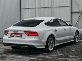 2013 Audi A7 I (4G), белый, 1815000 рублей, вид 4