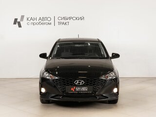 2020 Hyundai Solaris II Рестайлинг, чёрный, 1384658 рублей, вид 2