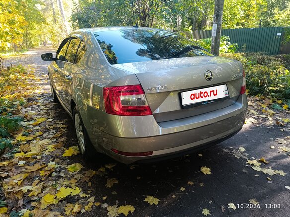 2019 Skoda Octavia III (A7) Рестайлинг, бежевый, 1760000 рублей - вид 3