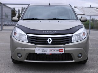 2012 Renault Sandero I, бежевый, 595000 рублей, вид 2