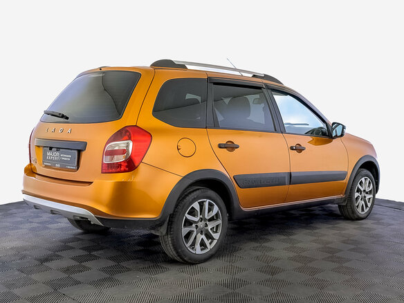 2022 Lada (ВАЗ) Granta Cross I Рестайлинг, оранжевый, 820000 рублей - вид 4