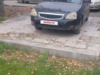 2009 Lada (ВАЗ) Priora I, чёрный, 280000 рублей, вид 1