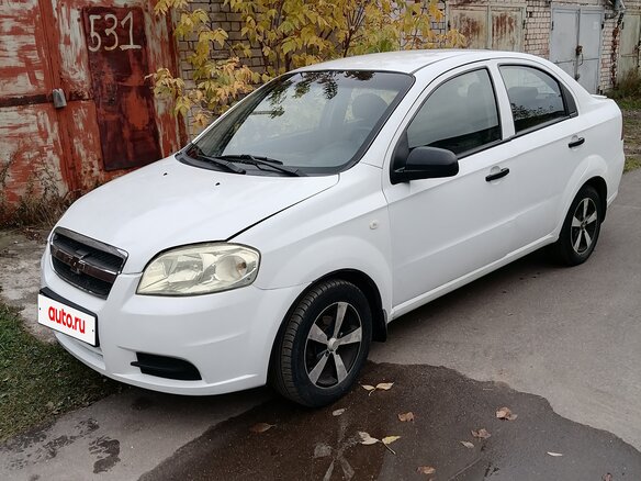 2011 Chevrolet Aveo I Рестайлинг, белый