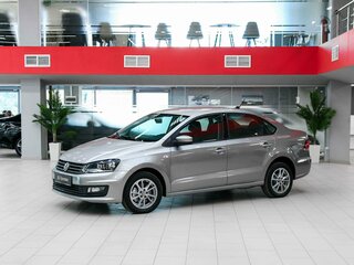 2017 Volkswagen Polo V Рестайлинг, серебристый, 1050000 рублей, вид 1