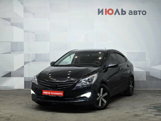 2015 Hyundai Solaris I Рестайлинг, чёрный, 1100000 рублей, вид 1