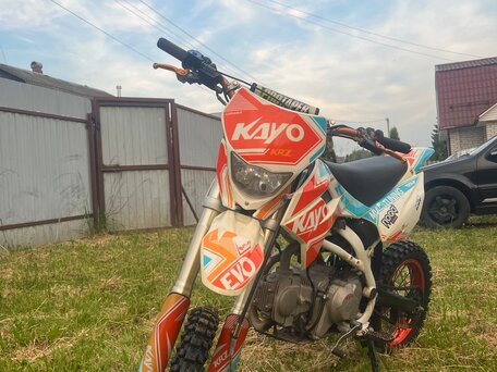 2019 Kayo Evolution YX125EM, белый, 80000 рублей, вид 1