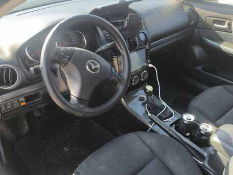 2006 Mazda 6 I (GG) Рестайлинг, зелёный, 190000 рублей, вид 5