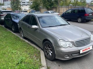 2004 Mercedes-Benz C-Класс 180 II (W203) Рестайлинг, серый, 650000 рублей, вид 2
