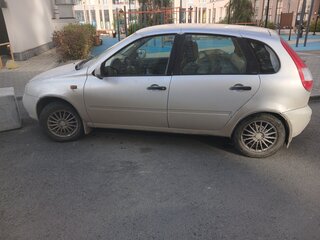 2008 Lada (ВАЗ) Kalina I, серый, 180000 рублей, вид 4