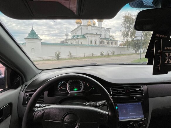 2008 Chevrolet Lacetti I, синий, 450000 рублей - вид 7