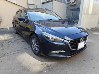 2018 Mazda Axela III Рестайлинг, синий, 1650000 рублей, вид 3