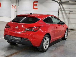 2014 Opel Astra GTC J Рестайлинг, красный, 750000 рублей, вид 5