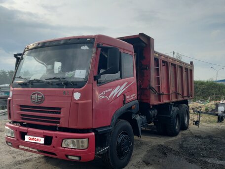 2008 FAW J6 CA3252, красный, 1300000 рублей, вид 4
