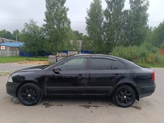 2008 Skoda Octavia II (A5), чёрный, 590000 рублей, вид 4