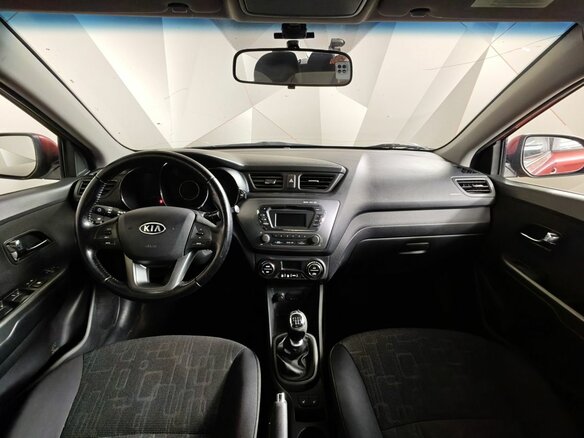 2012 Kia Rio 5-speed III, красный, 411000 рублей - вид 11