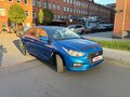 2017 Hyundai Solaris II, синий - вид 1