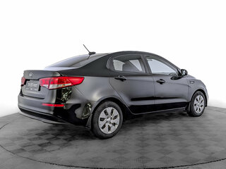 2017 Kia Rio III Рестайлинг, чёрный, 1140000 рублей, вид 5