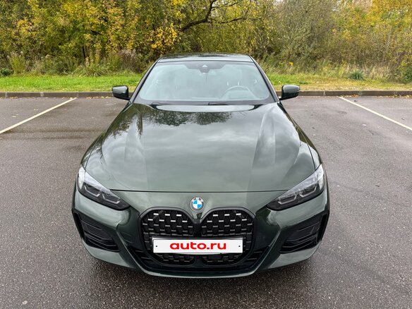 2021 BMW 4 серии 420d xDrive G22, G23, G26, зелёный, 5500000 рублей - вид 4