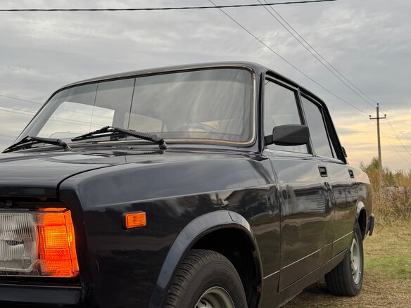 2011 Lada (ВАЗ) 2107, синий, 190000 рублей - вид 3