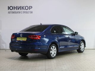 2014 Volkswagen Jetta VI Рестайлинг, синий, 1019000 рублей, вид 2