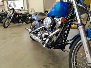 2011 Harley-Davidson Softail Standard, синий, 925000 рублей, вид 4