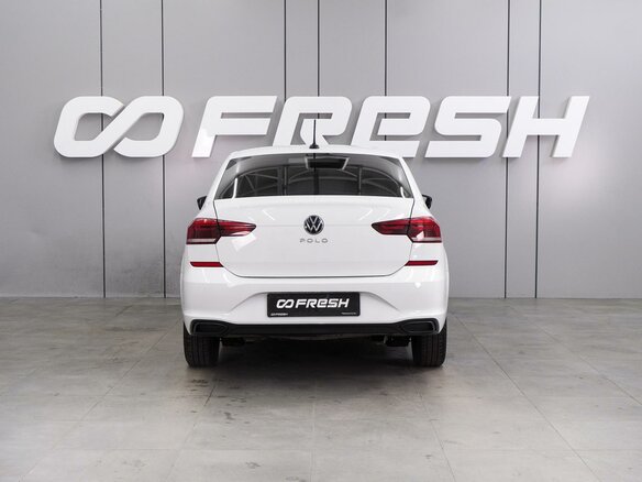 2021 Volkswagen Polo VI, белый, 1675000 рублей - вид 3