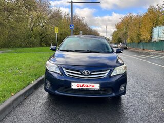 2012 Toyota Corolla X (E140, E150) Рестайлинг, синий, 920000 рублей, вид 2