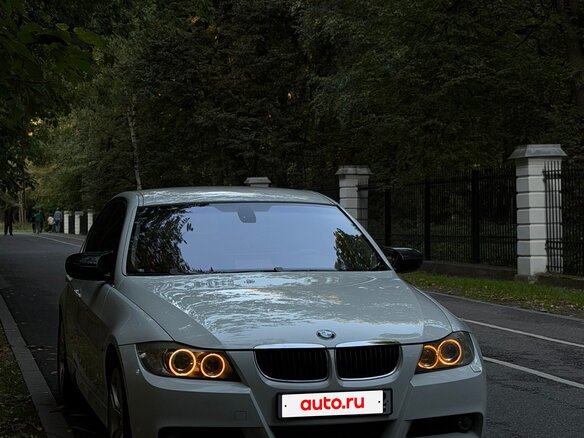 2008 BMW 3 серии 325xi V (E90/E91/E92/E93), белый, 1200000 рублей - вид 1