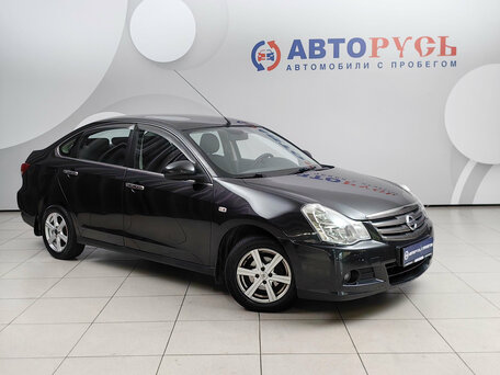 2014 Nissan Almera III (G15), чёрный, 785000 рублей, вид 1