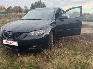 2005 Mazda 3 I (BK), чёрный, 300000 рублей, вид 1