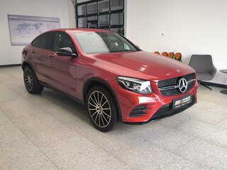 2018 Mercedes-Benz GLC Coupe 250 d I (C253), красный, 3590000 рублей, вид 3