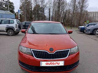 2018 Skoda Rapid I Рестайлинг, красный, 490000 рублей, вид 2