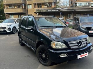 2003 Mercedes-Benz M-Класс 350 I (W163) Рестайлинг, чёрный, 1100000 рублей, вид 4