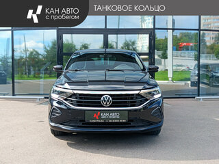 2021 Volkswagen Polo VI, чёрный, 1574000 рублей, вид 2