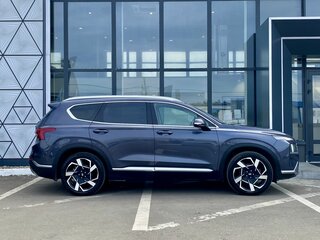 2021 Hyundai Santa Fe IV Рестайлинг, синий, 3799000 рублей, вид 4