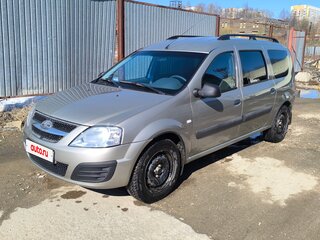 2017 Lada (ВАЗ) Largus I, серый, 640000 рублей, вид 1