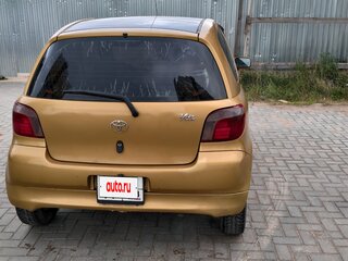 2000 Toyota Vitz I (P10), золотистый, 255000 рублей, вид 3