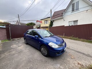 2008 Nissan Tiida I, синий, 350000 рублей, вид 4