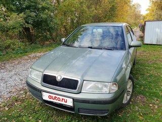2003 Skoda Octavia I (A4) Рестайлинг, зелёный, 420000 рублей, вид 2