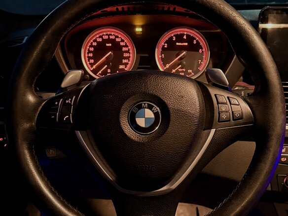 2008 BMW X6 50i 6-speed I (E71), чёрный, 1800000 рублей - вид 11