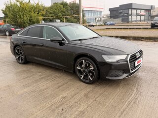 2021 Audi A6 40 TFSI V (C8), чёрный, 3400000 рублей, вид 4