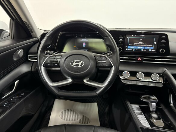 2023 Hyundai Elantra VII (CN7) Рестайлинг, белый - вид 10