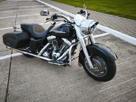 2007 Harley-Davidson Road King, чёрный, 640000 рублей, вид 1