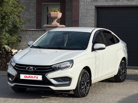 2023 Lada (ВАЗ) Vesta I Рестайлинг (NG), белый, 1090000 рублей, вид 4