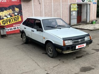 1996 Lada (ВАЗ) 2109, белый, 80000 рублей, вид 1